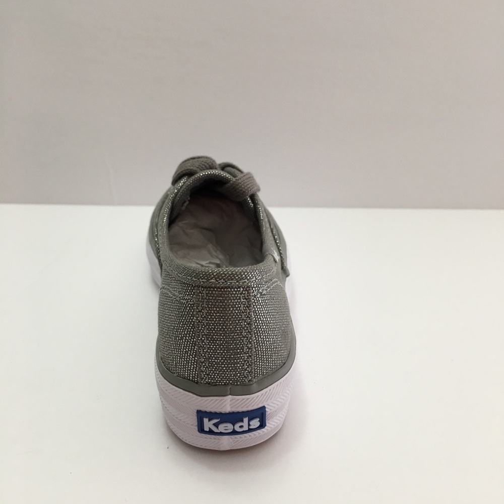 Keds Girls Triple Season Low Top Sneaker Silver - Picture 6 of 7